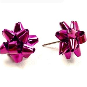 New Kate Spade Bourgeois Bow Studs